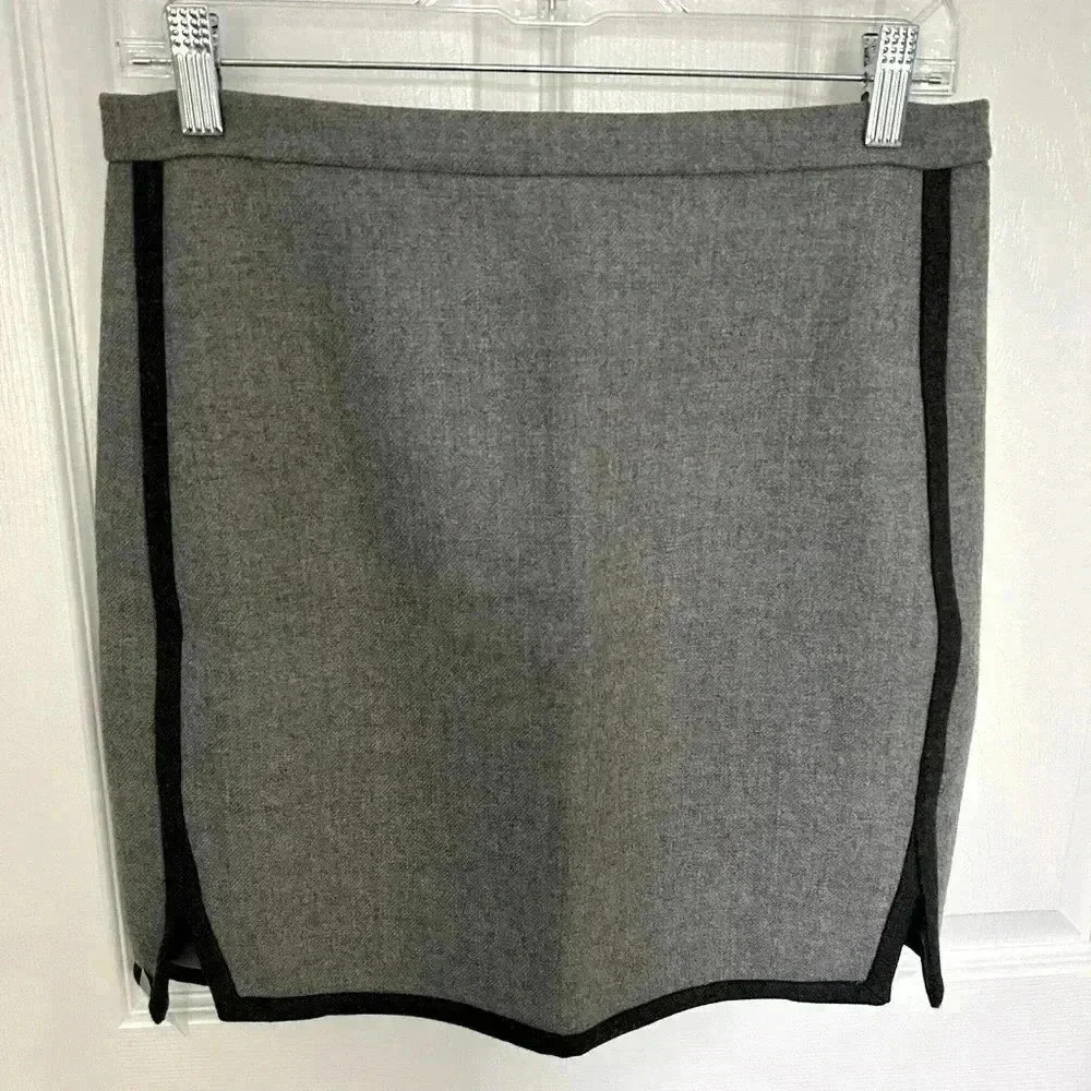 NWT J. Crew Wool Skirt size 6